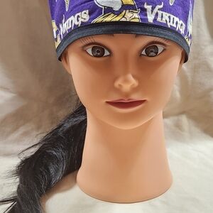 Vikings Purple Scrub Cap
